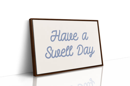 Blue Words Carry Gentle Wishes