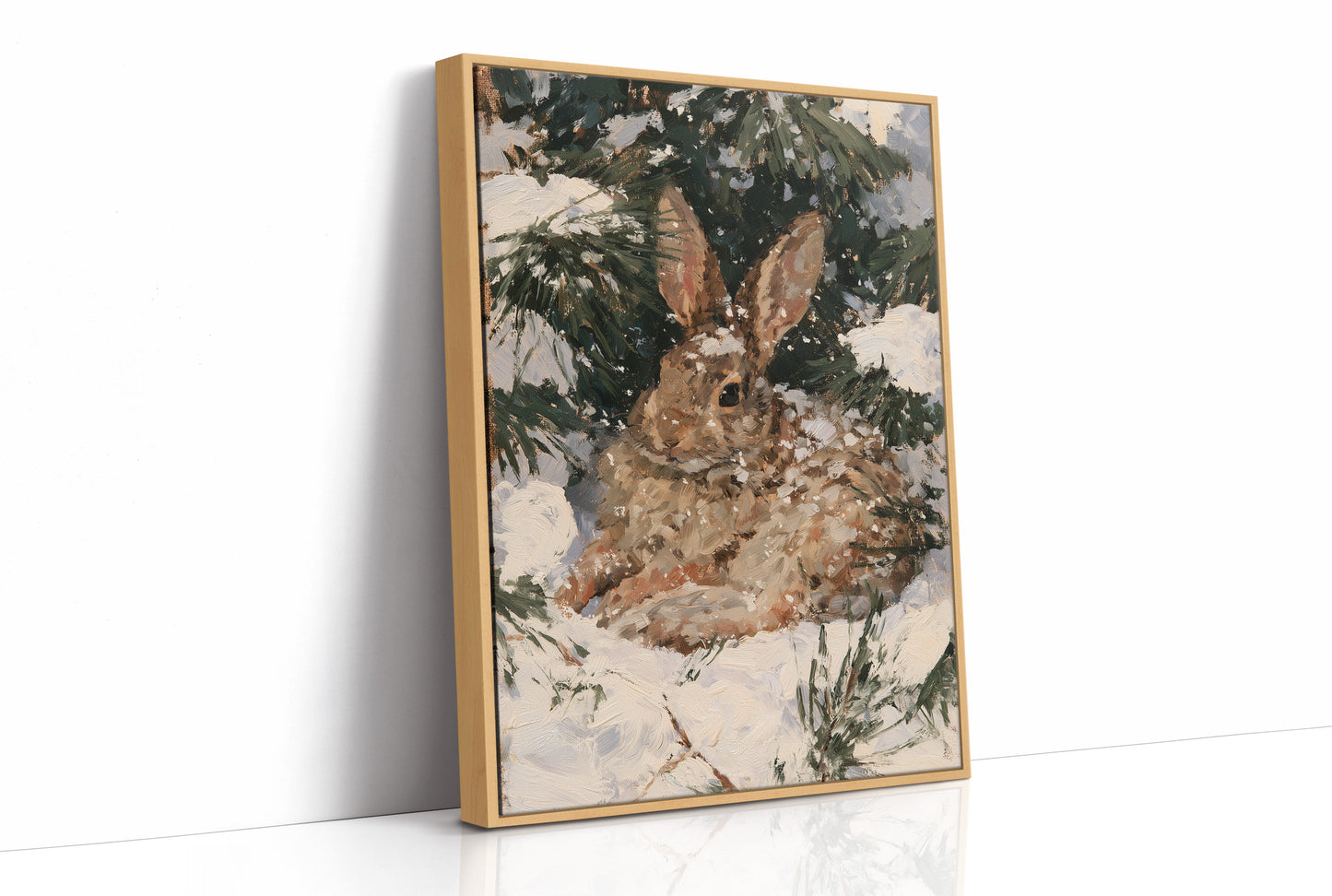 Winter Rabbit Hideaway