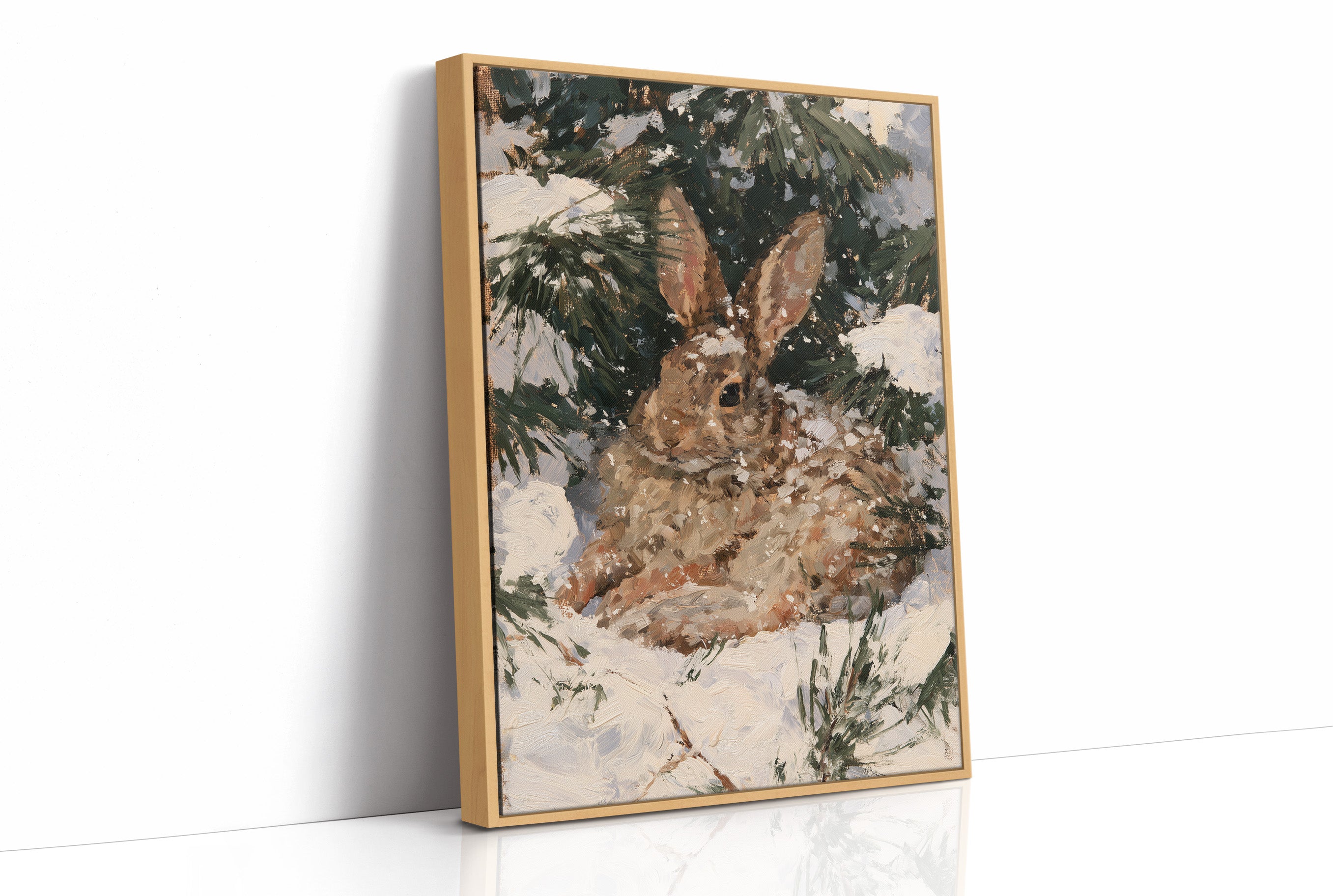 Winter Rabbit Hideaway