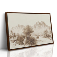 Yucca Blooms Pierce Desert Dawn