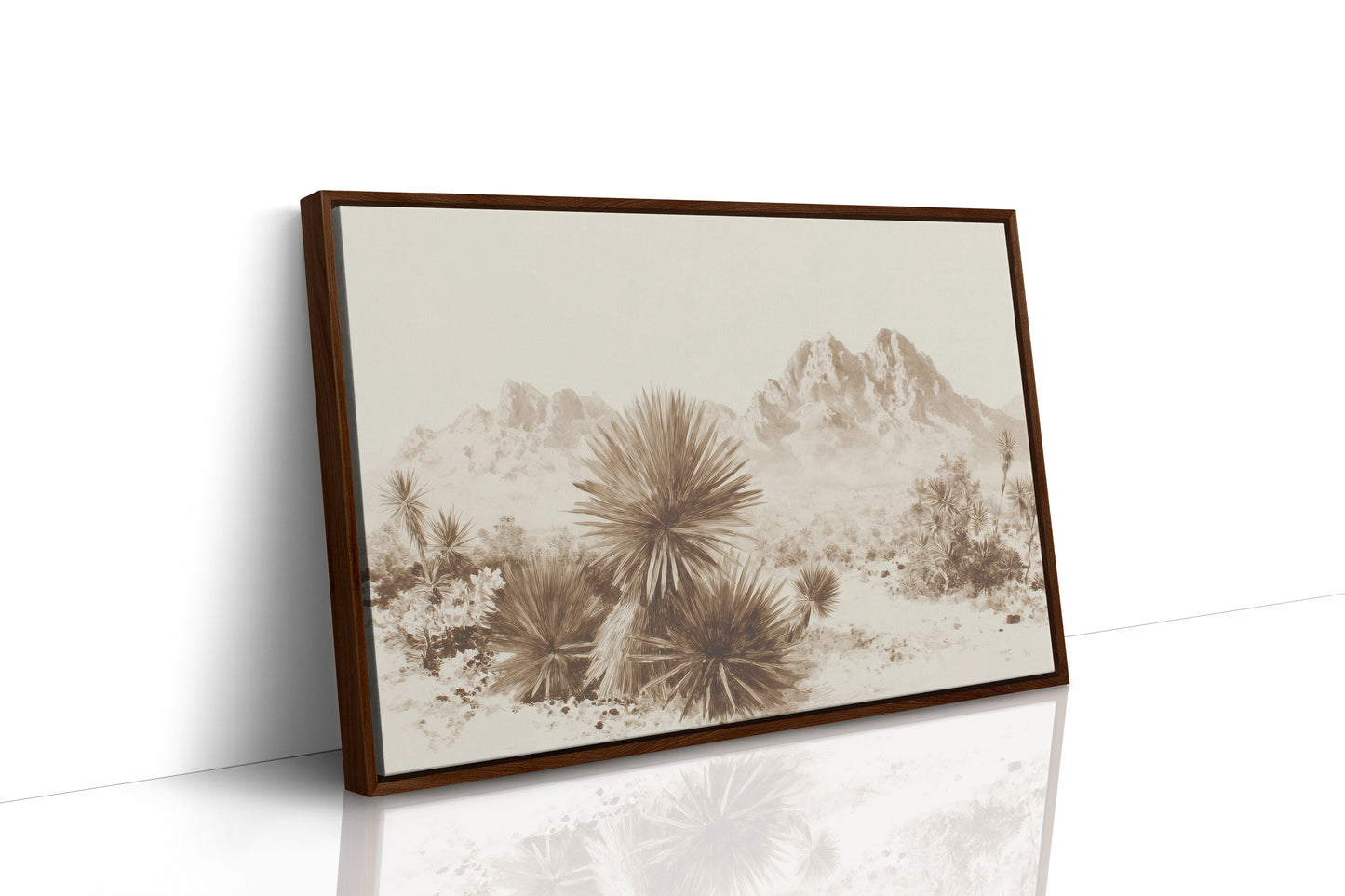 Yucca Blooms Pierce Desert Dawn