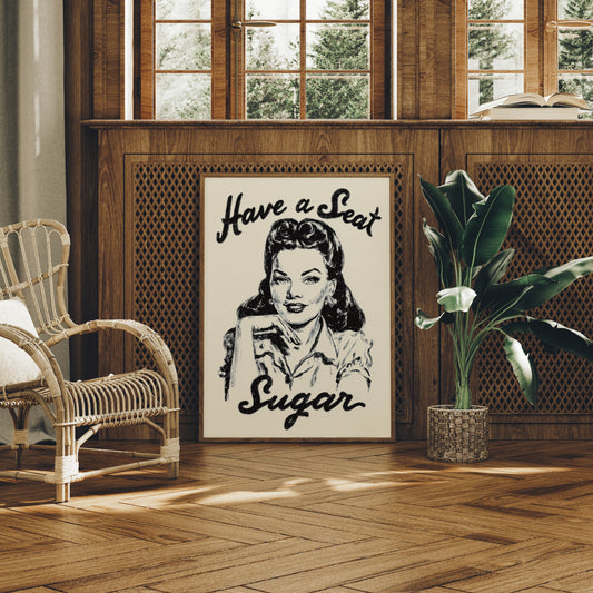 A Seat Awaits Your Charm