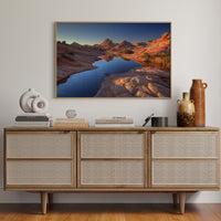 Red Rocks Mirror Desert Dawn