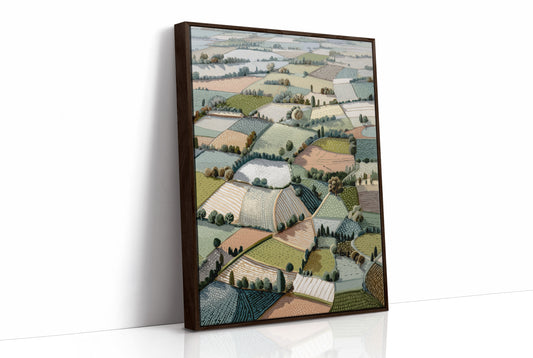 Fields in Gentle Mosaic