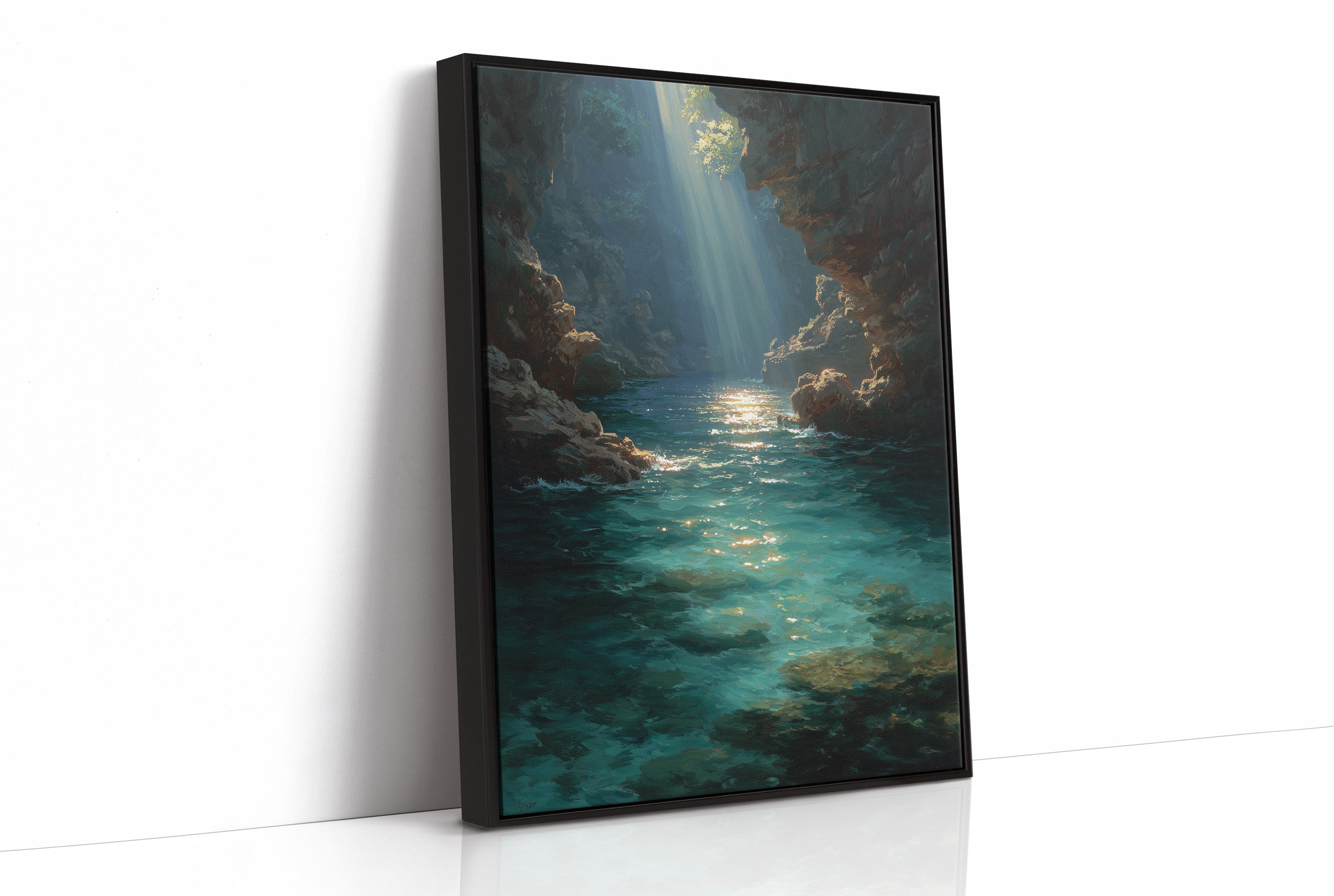 Light Finds the Sea Cave