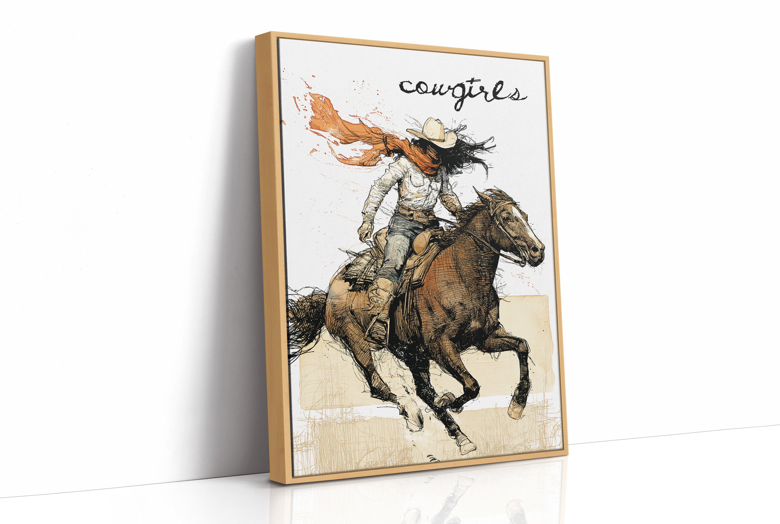 Cowgirls Full Gallop