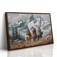 Three Riders Face Winter's Crown