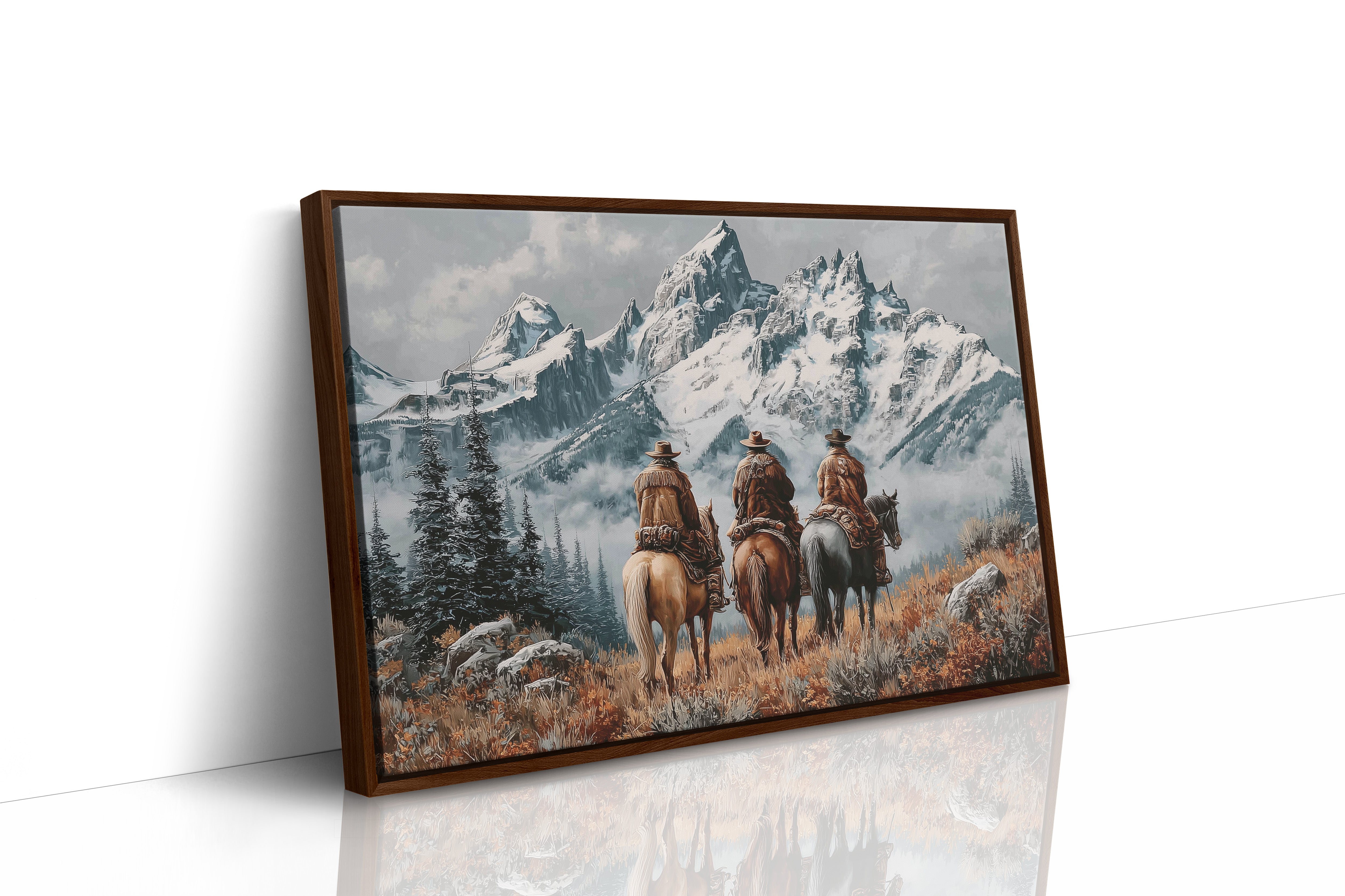 Three Riders Face Winter's Crown