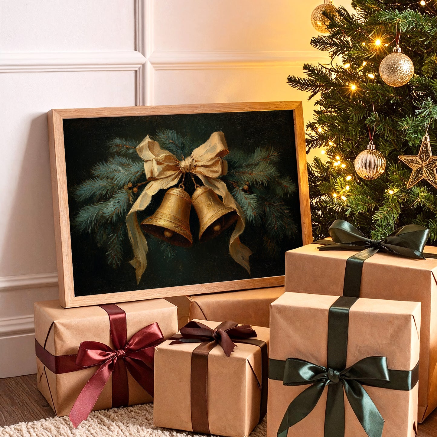 Golden Bells Ring Through Pine Boughs