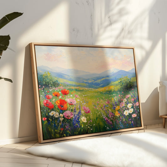 Summer Blooms Paint Mountain Dreams