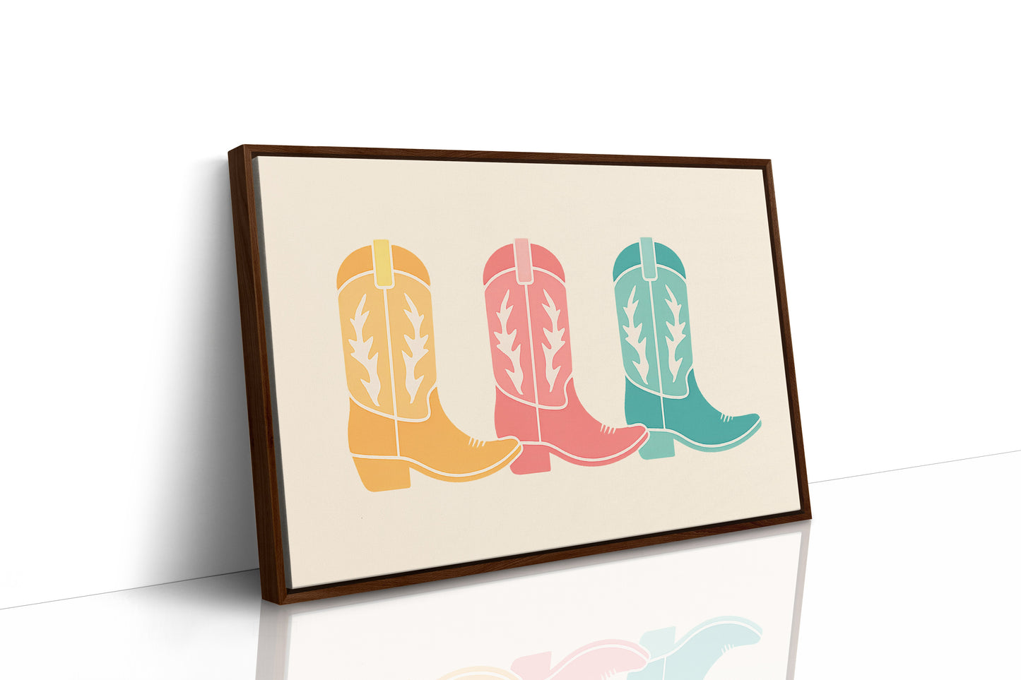 Pastel Boots March Forward Together