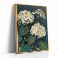 Hydrangeas After Dusk