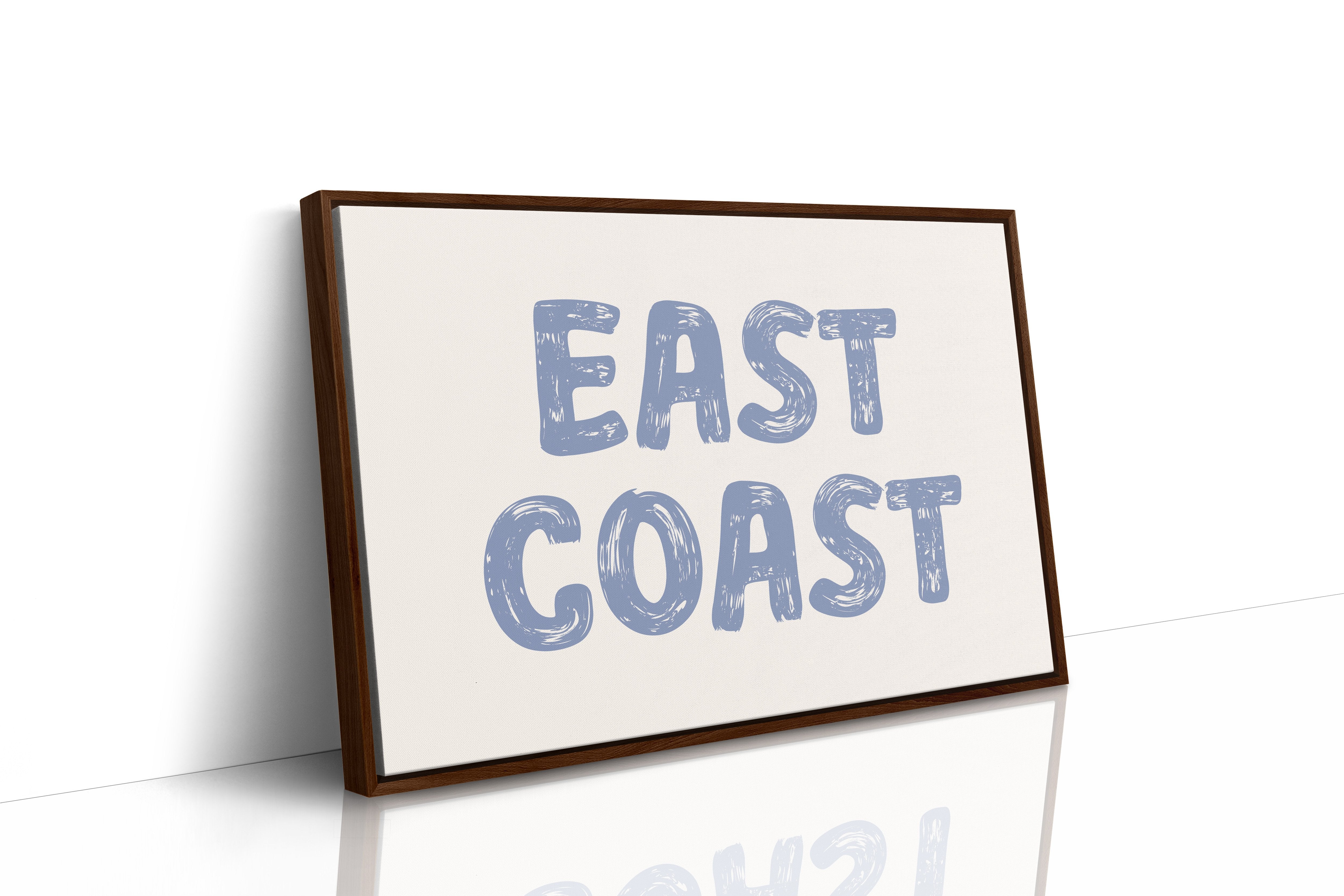 Blue Letters Find Ocean Home