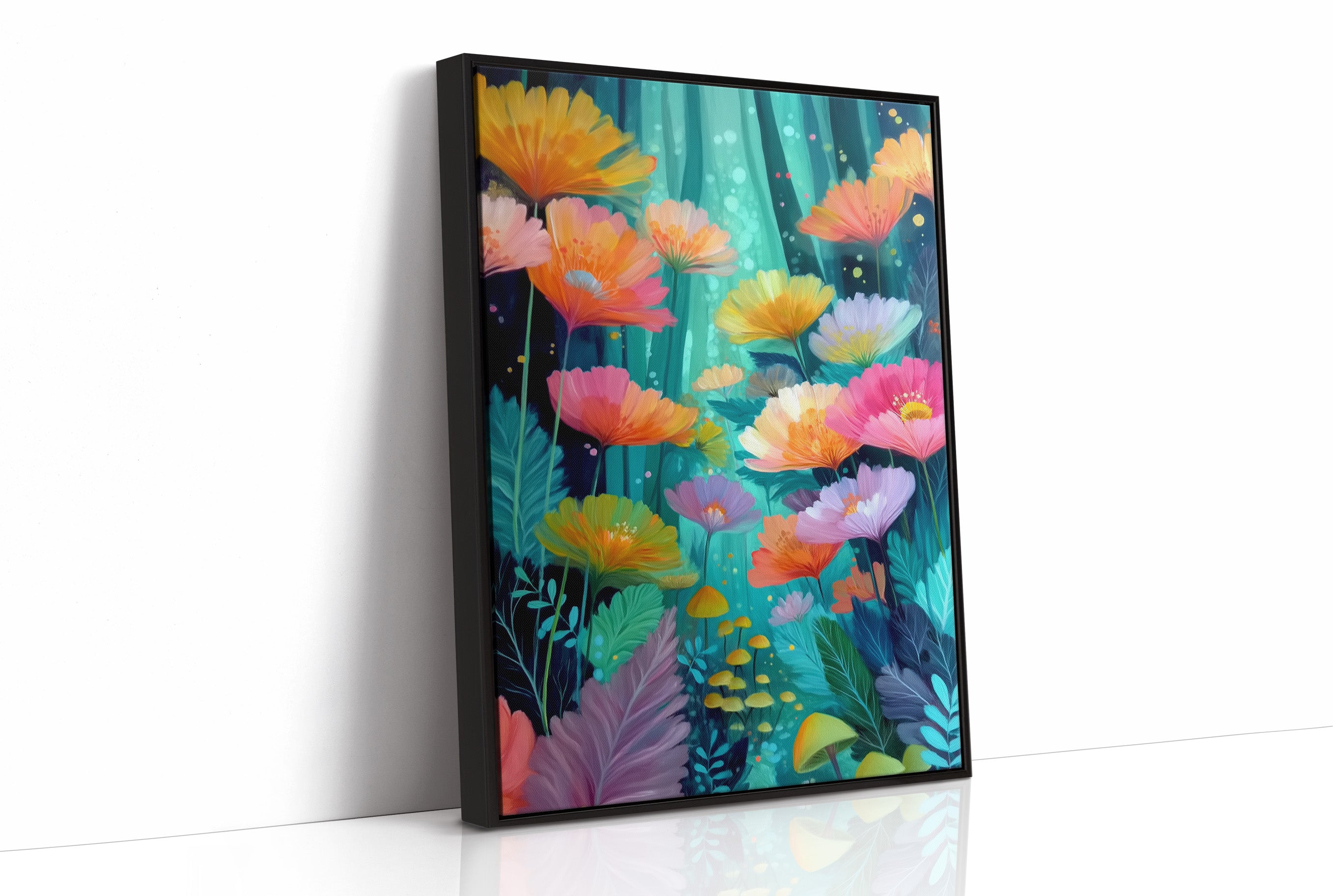 Poppies Dance In Midnight Gardens