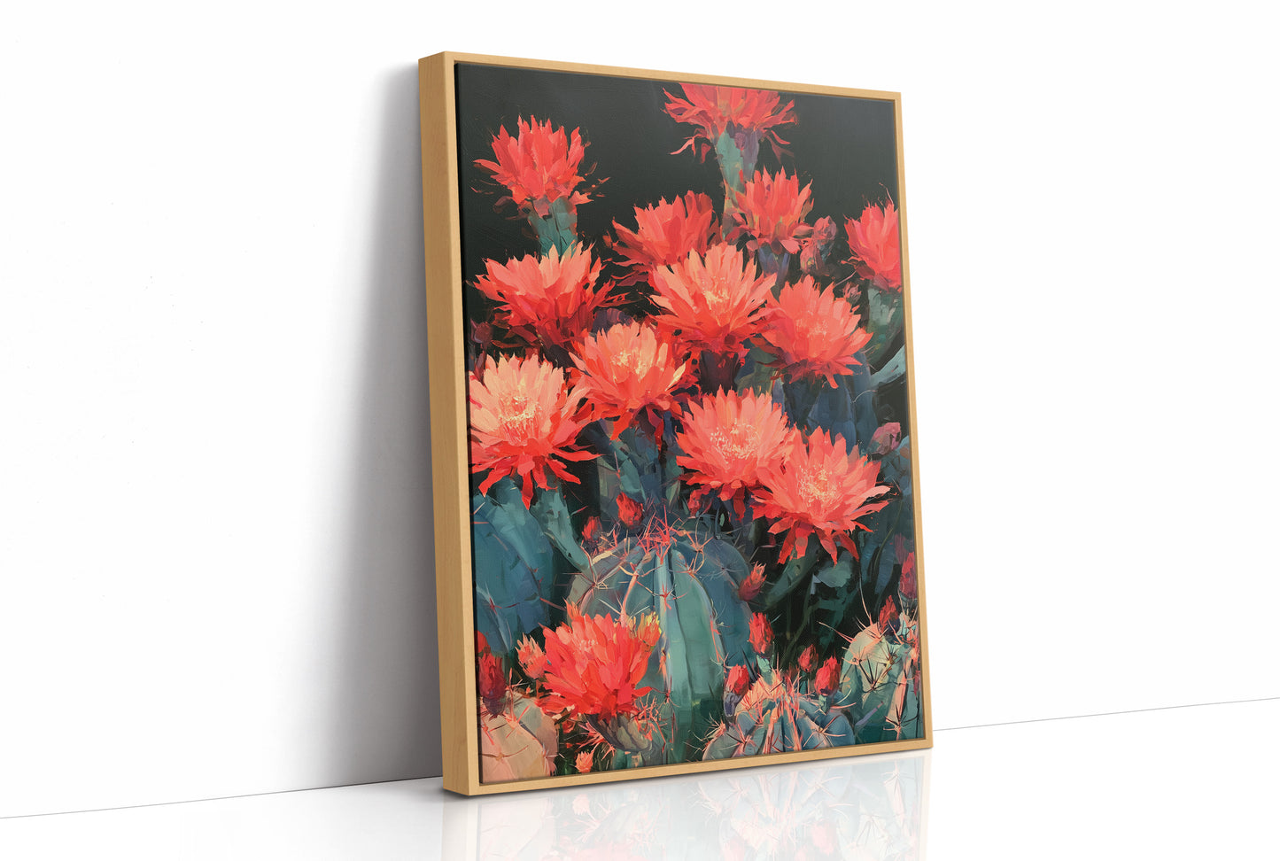 Cactus in Fire Bloom