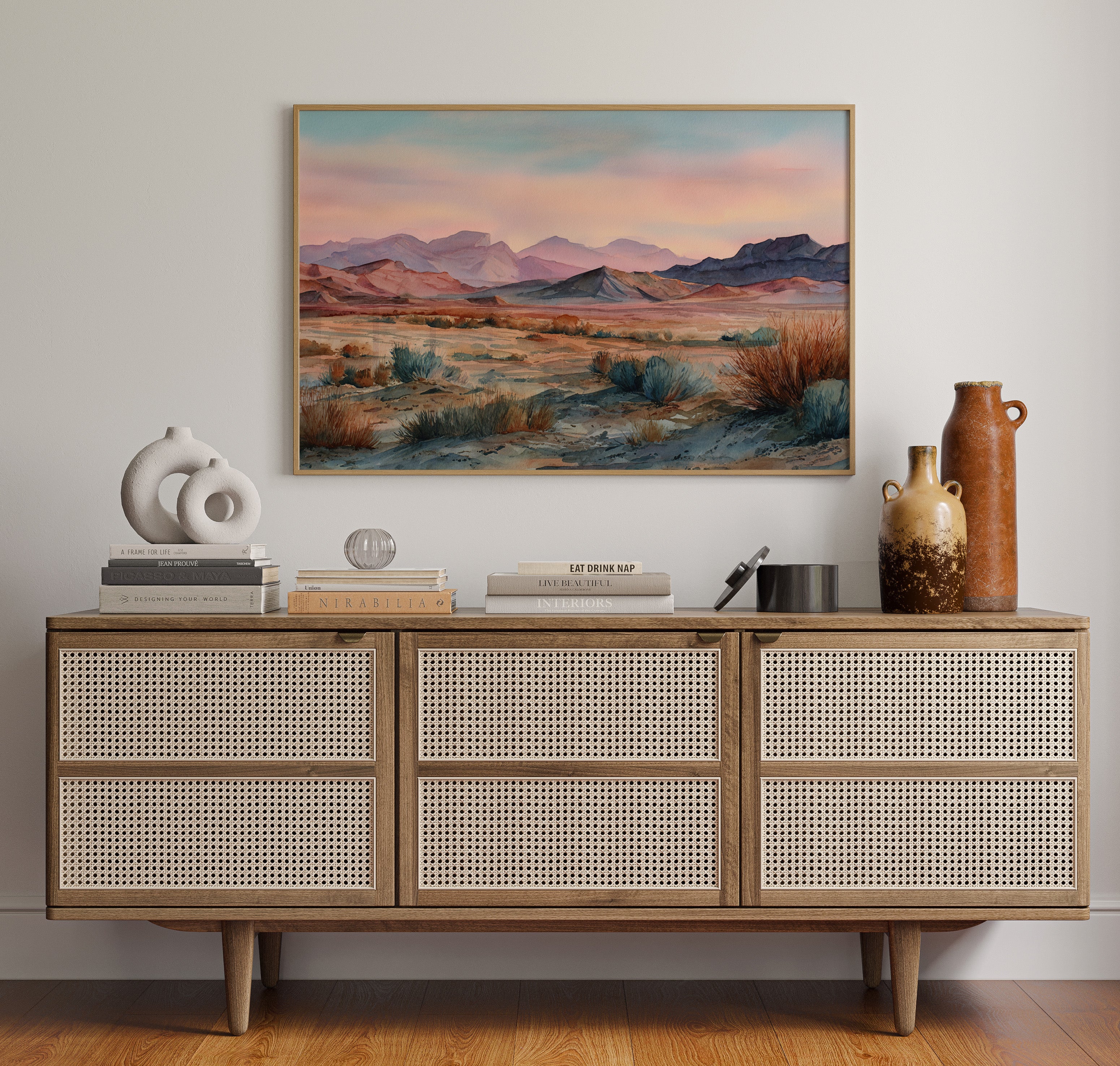 Dawn Paints The Desert's Wild Heart