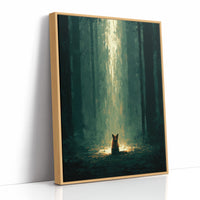 Fox in the Spotlight Clearing