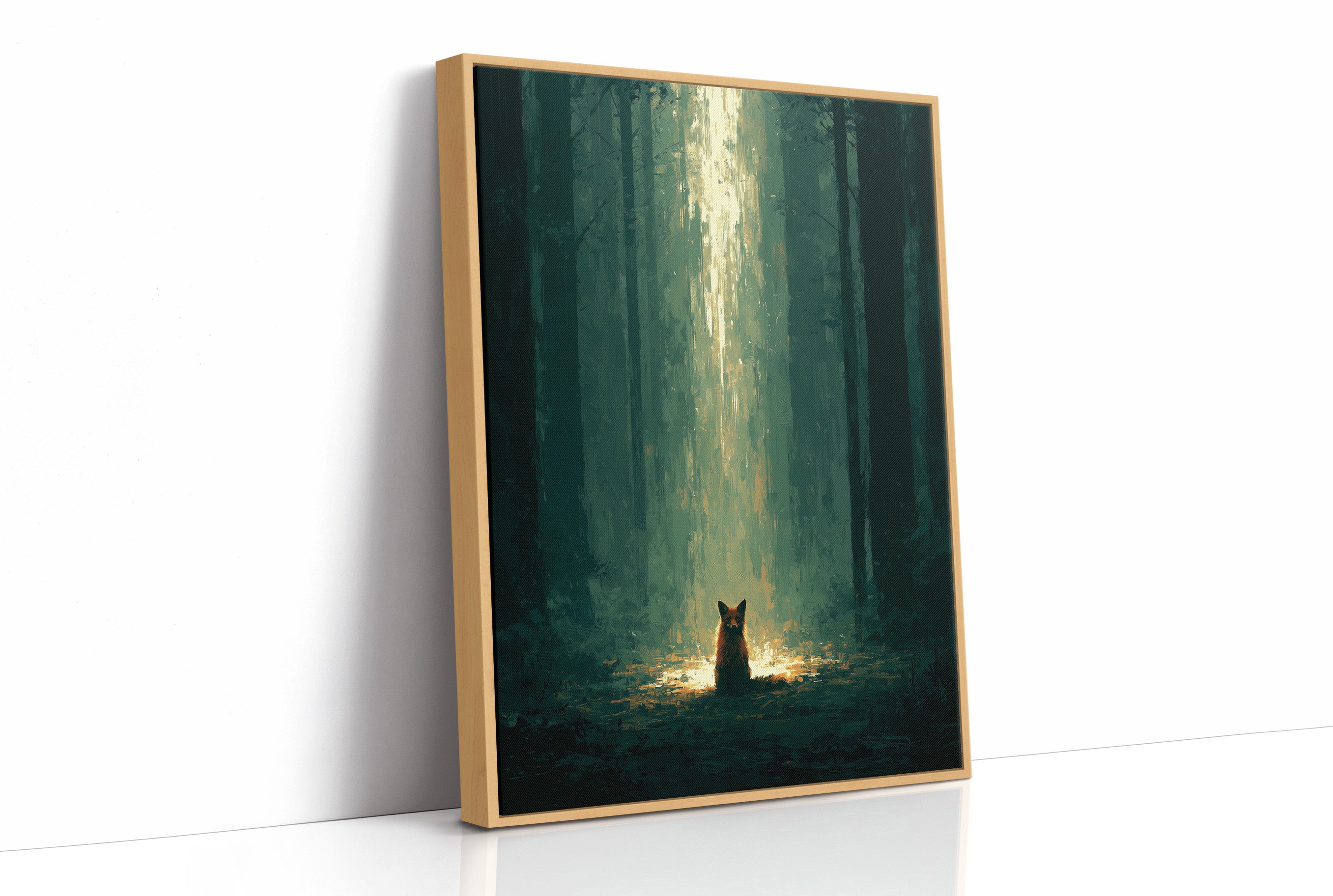 Fox in the Spotlight Clearing