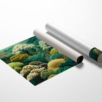 Forest Waves Dance In Emerald Light