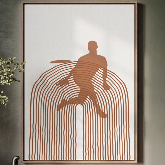 Lines Of Motion Paint Freedom's Dance