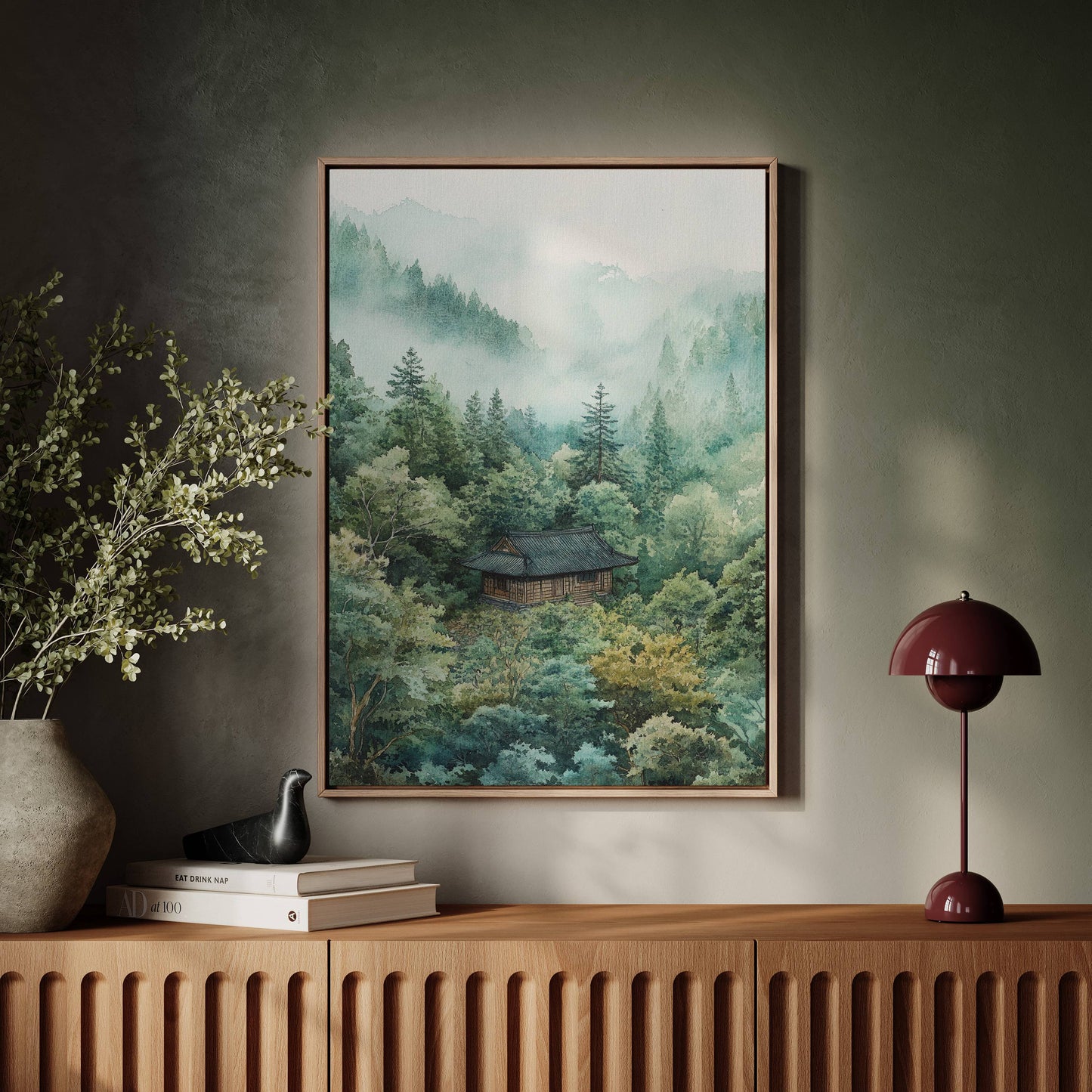 Mountain Mist Shelters Ancient Temple