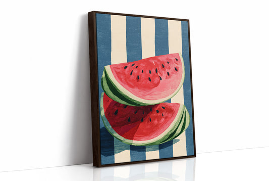 Sweet Slices in Blue Stripes