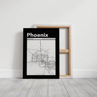 Phoenix, Mapped in Black