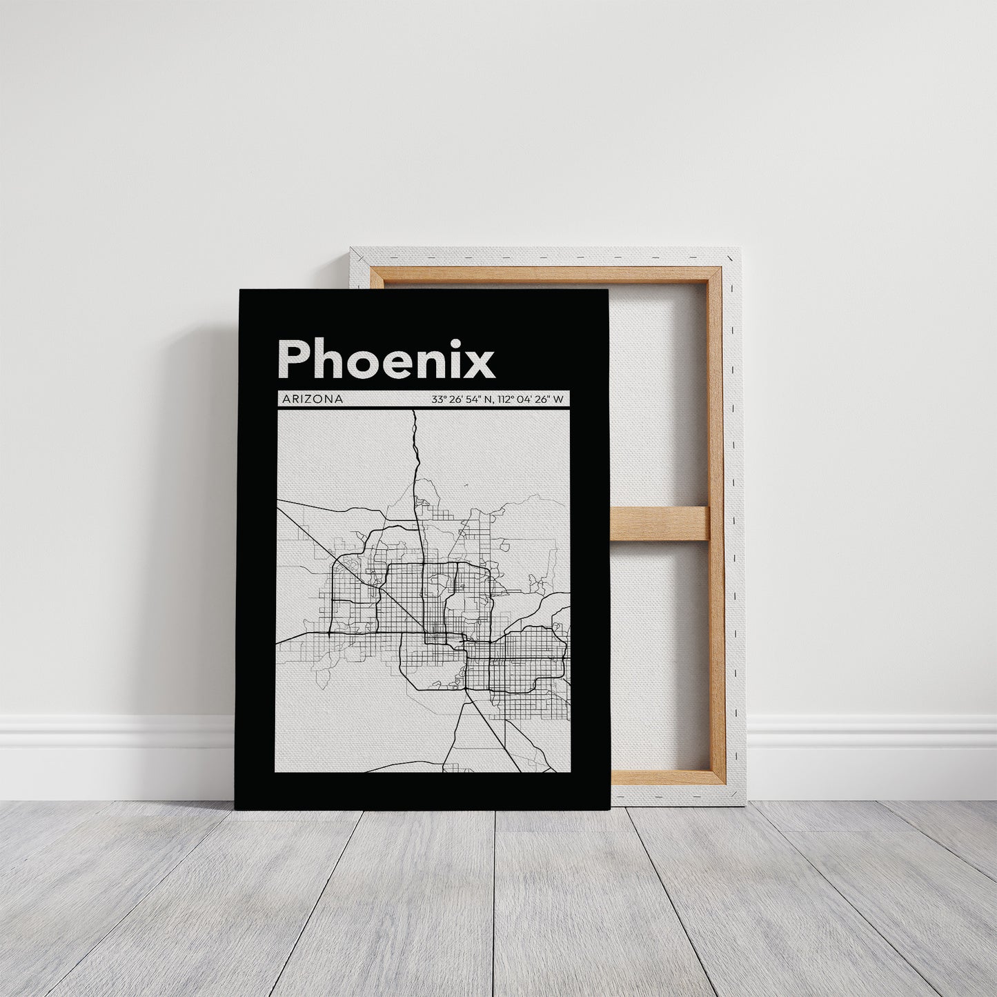 Phoenix, Mapped in Black