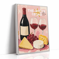 Wine & Cheese, Festive Pink