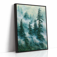 Rain Through the Evergreen Canopy
