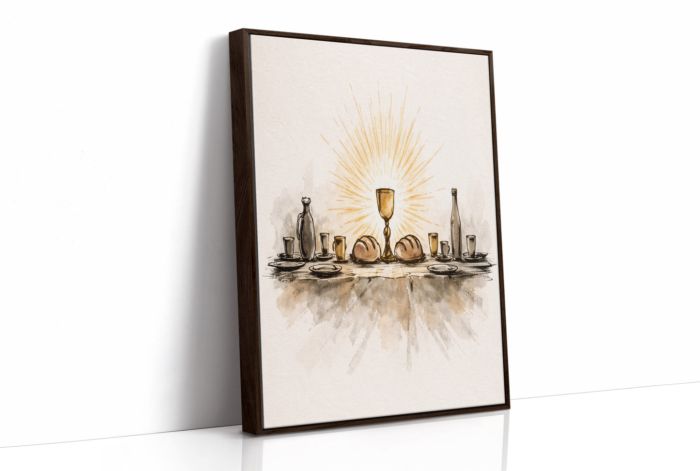 Sacred Communion: Radiance of Breaking Bread