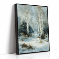 Birch Trail in Winter