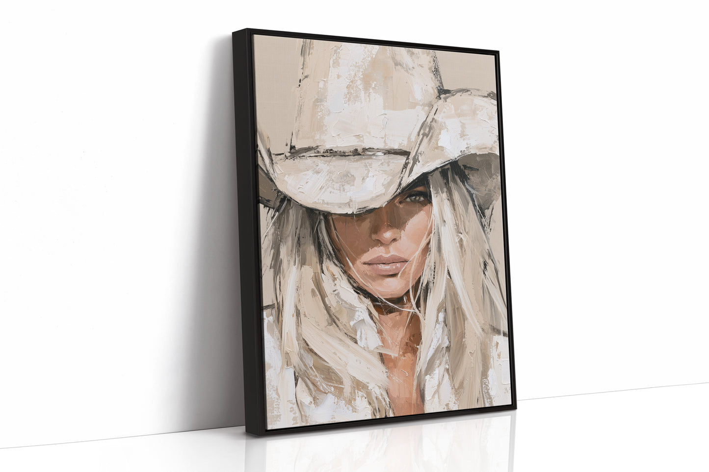 Cowgirl in Shadow