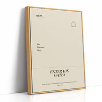 Enter His Gates