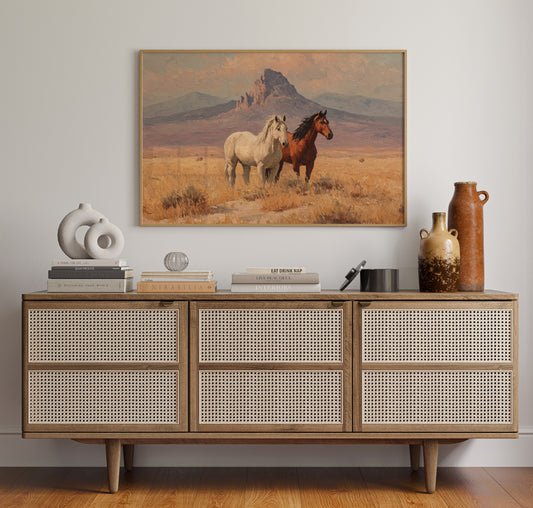 Wild Hearts Beneath Desert Peaks