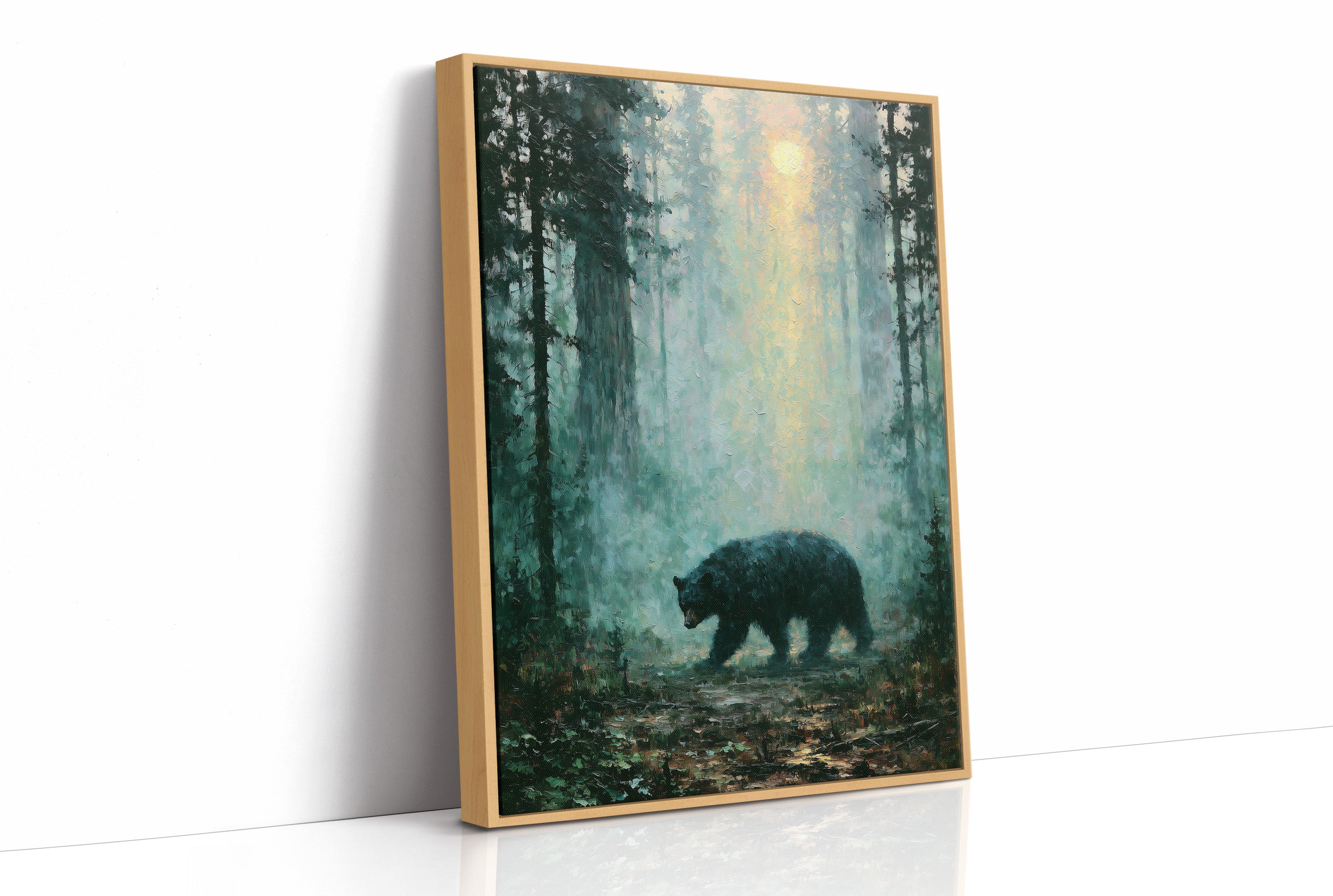 Bear Crossing at First Light