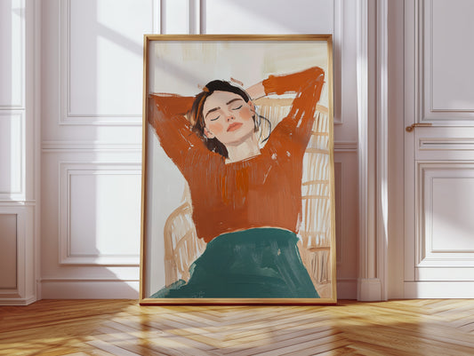Sunlit Moments In Terracotta Dreams