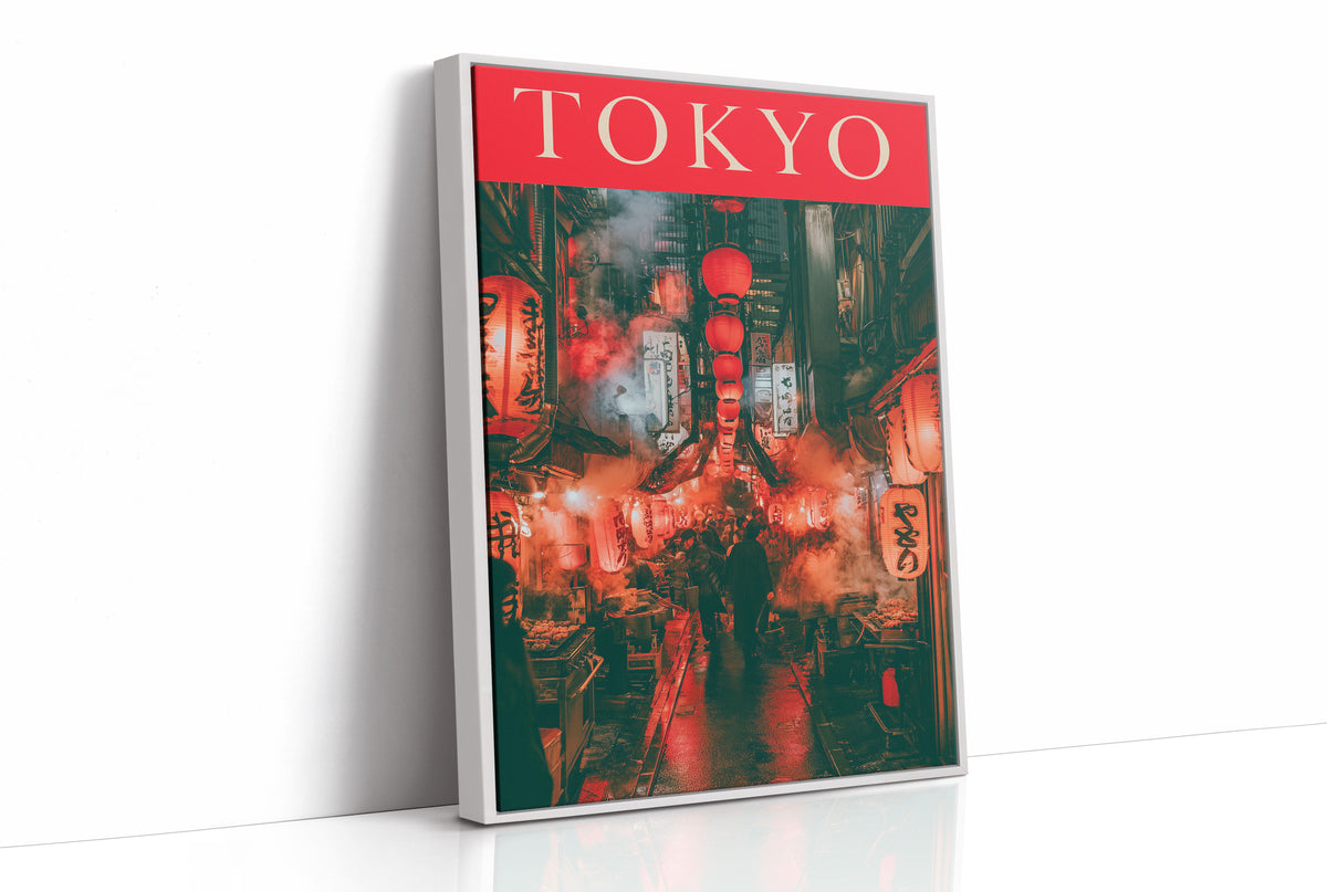 Tokyo Neon Alley Night Market