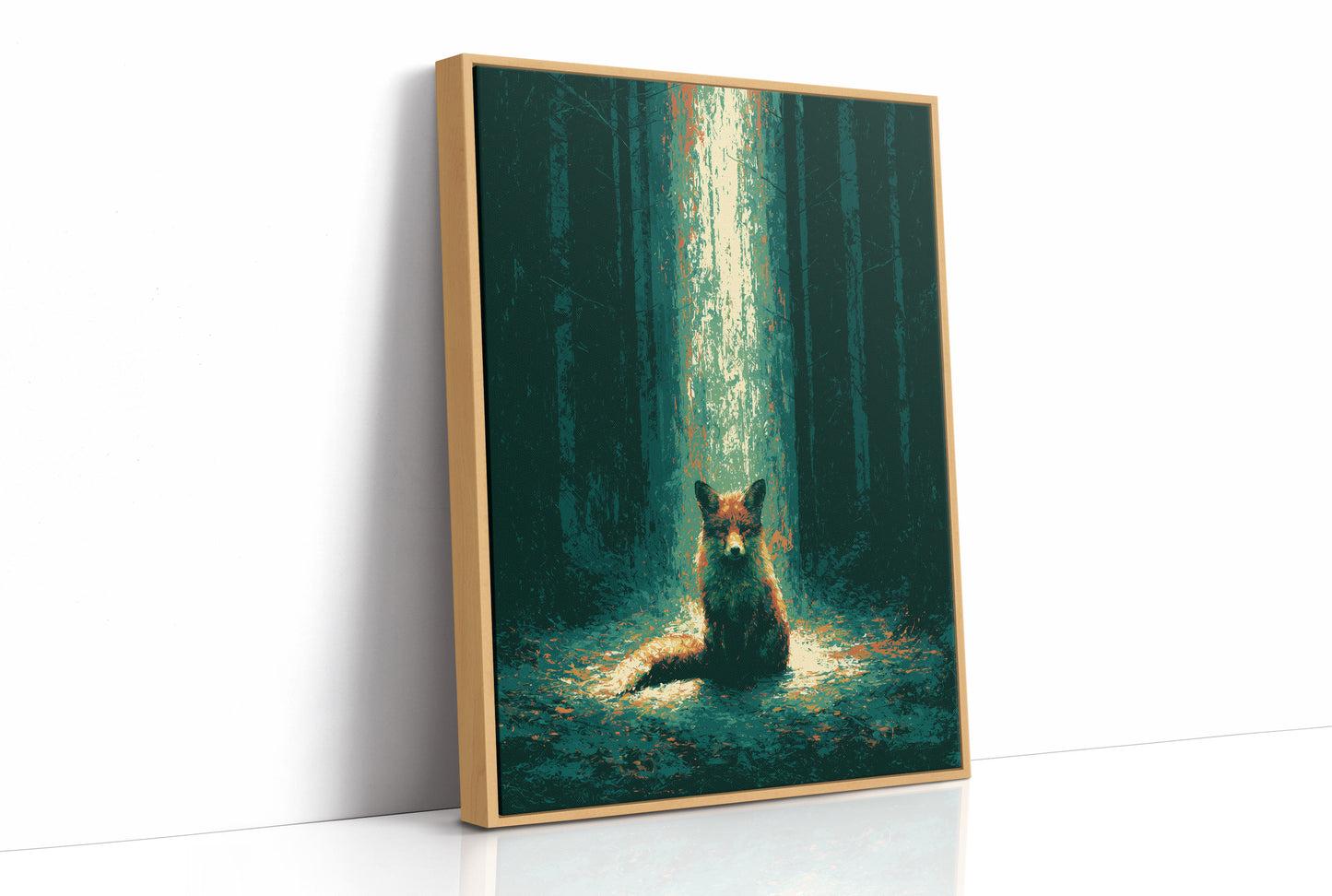 Fox in the Amber Beam