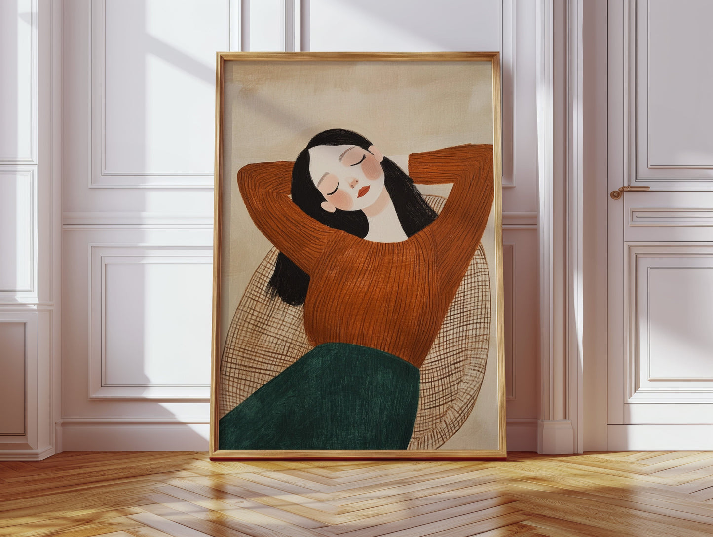 Autumn Sweater Holds Sweet Dreams