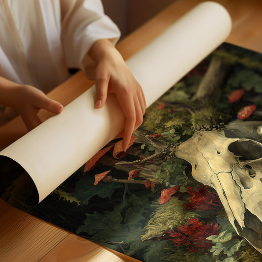 Forest Floor Reclaims Ancient Bones