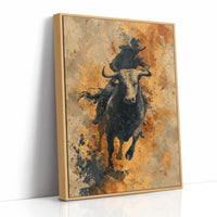 Bull Out of the Dust Storm
