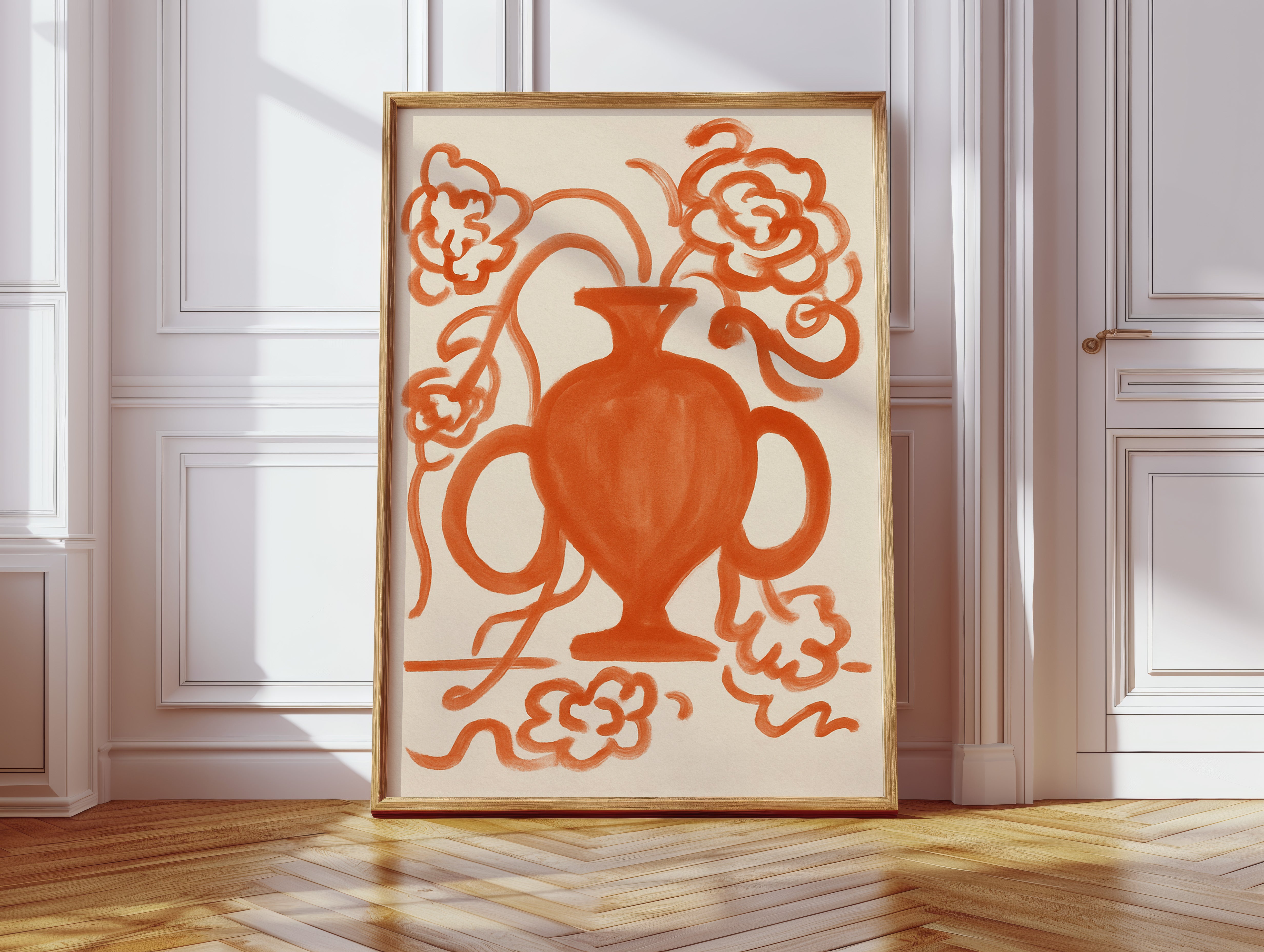 Terracotta Blooms Find Modern Grace