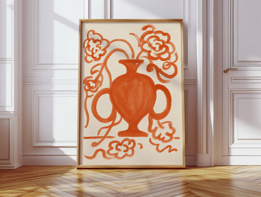 Terracotta Blooms Find Modern Grace
