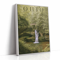 Ohio Waterfall Forest Retreat