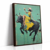 Champagne Ride in Turquoise