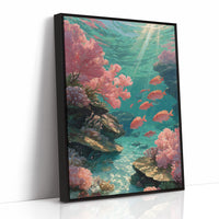 Reef of Sunlit Coral