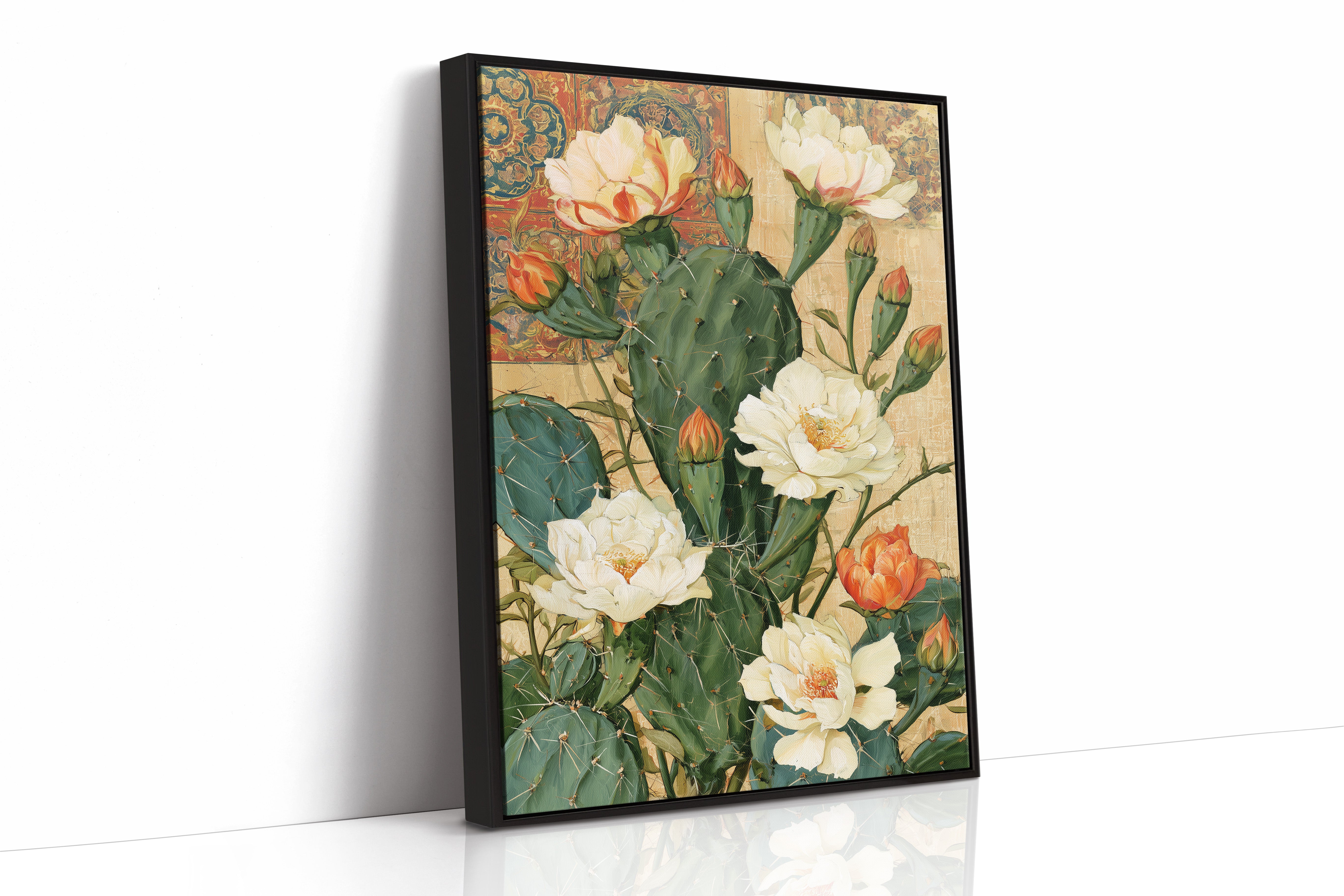 Prickly Pear in Gilded Bloom