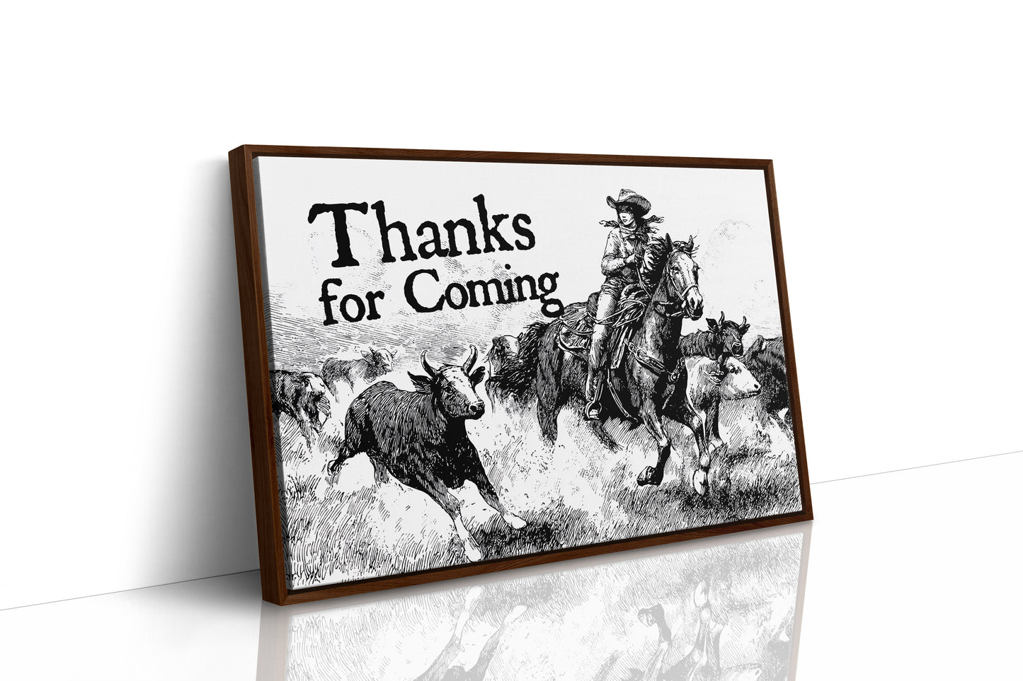 Cattle Drive's Bold Welcome
