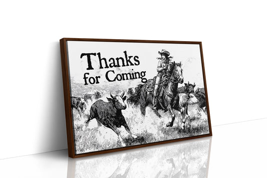 Cattle Drive's Bold Welcome